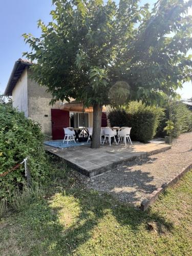 Terras buiten, tevens entree